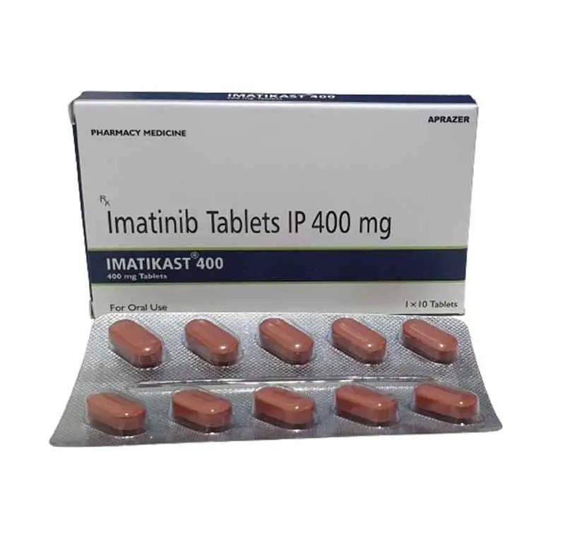Imatikast - Imatinib 400mg 10 Tablets (Gleevec) - Anticancer Medication