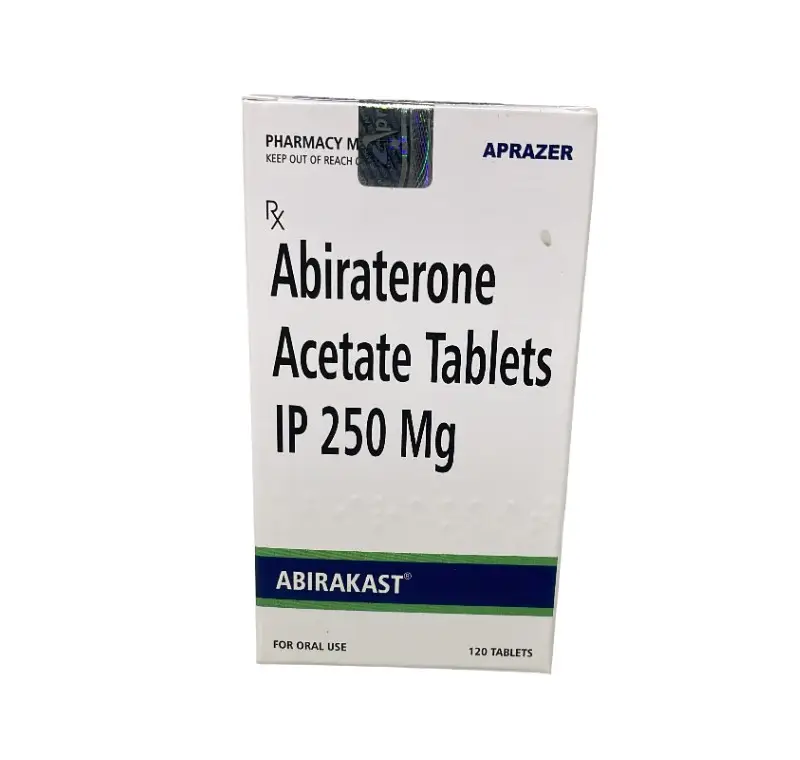 Abirakast - Abiraterone Acetate 250mg 120 Tablets (Zytiga) - Anticancer Medication