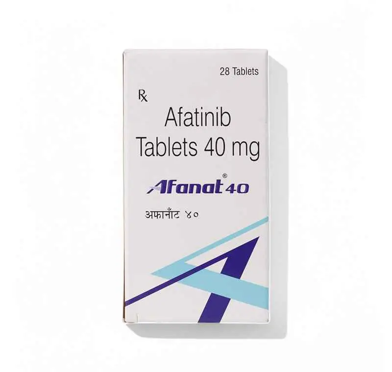 Afanat 40 - Afatinib 40mg 28 Tablets (Gilotrif) - Anticancer Medication