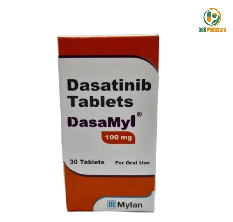 Dasamyl - Dasatinib 100mg 30 Tablets (Sprycel) - Anticancer Medication