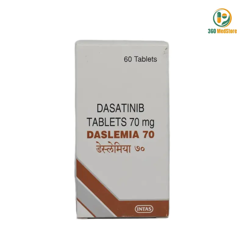 Daslemia - Dasatinib 70mg 60 Tablets (Sprycel) - Anticancer Medication