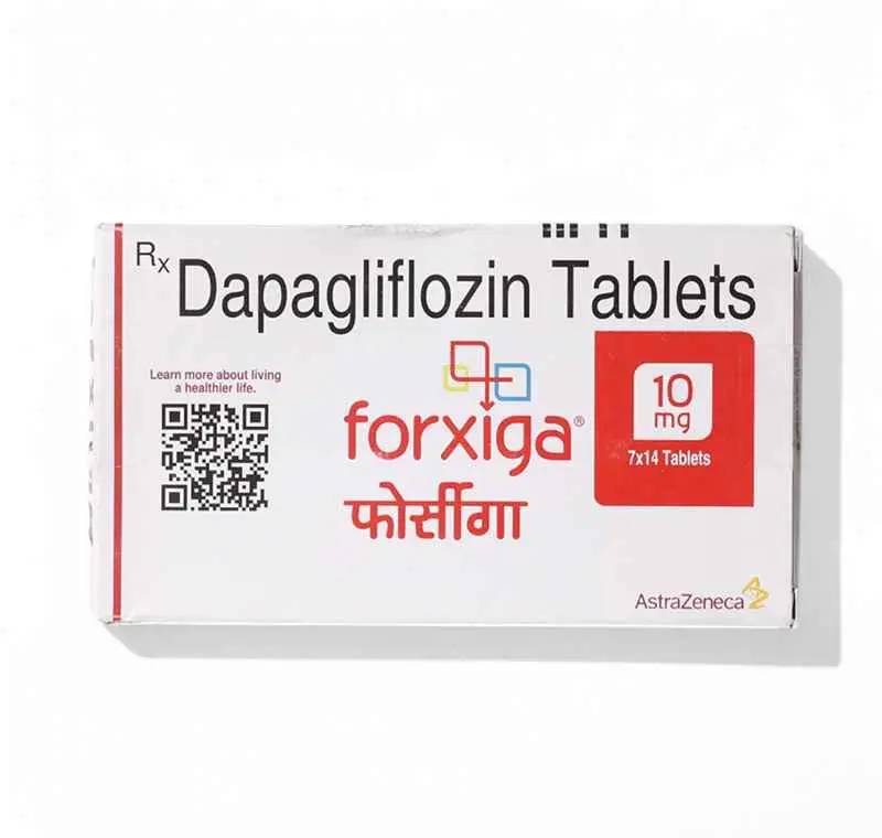 Forxiga - Dapagliflozin 10mg 10 Tablets - Anti-Diabetic Medication