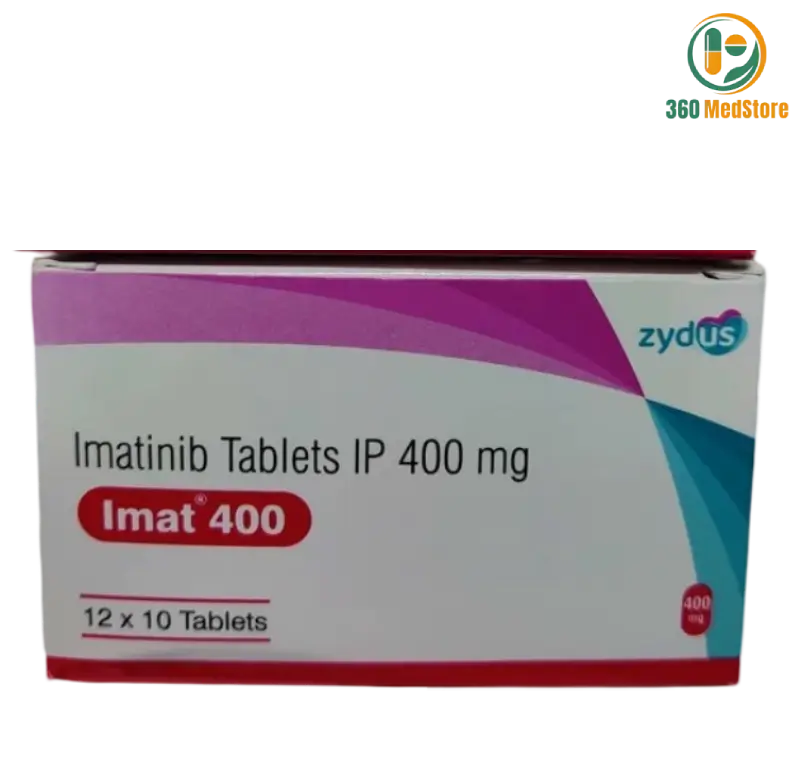 Imat - Imatinib 400mg 120 Tablets (Gleevec) - Anticancer Medication