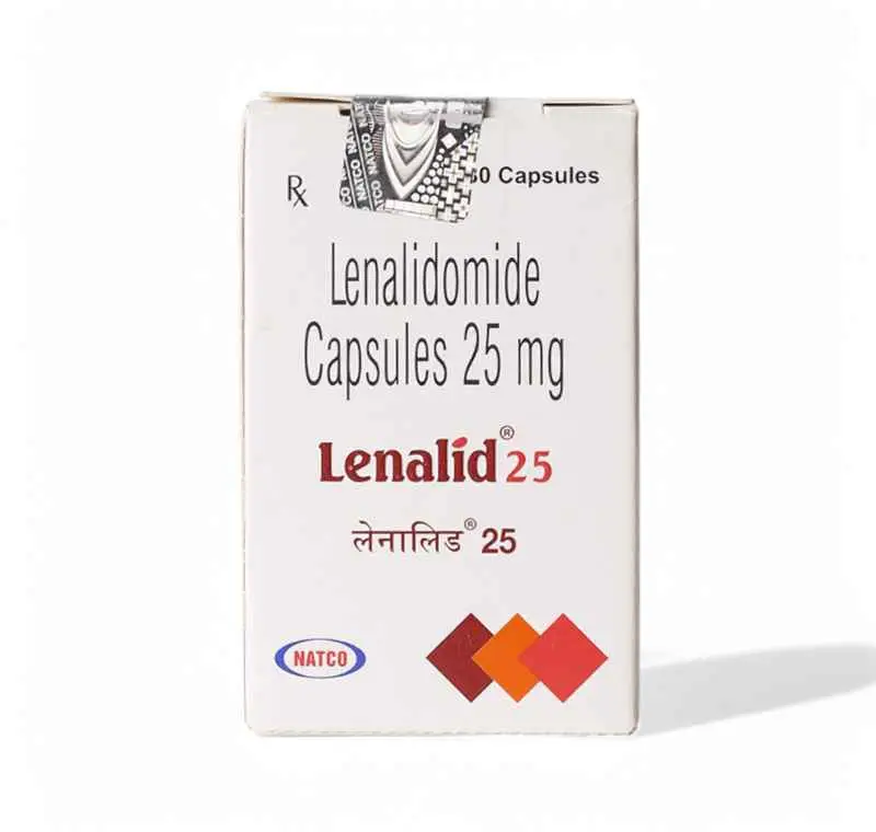 Lenalid - Lenalidomide 25mg 30 Capsules (Revlimid) - Anticancer Medication