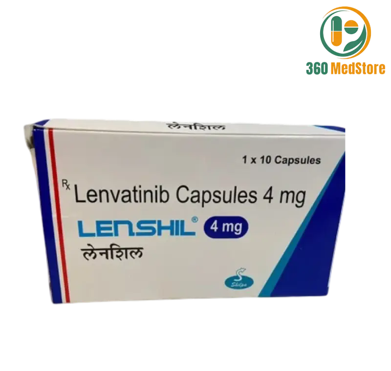Lenshil - Lenvatinib 4mg 10 Capsules (Lenvima) - Anticancer Medication