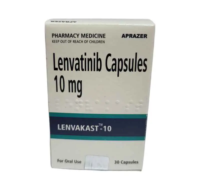 Lenvakast - Lenvatinib 10mg 30 Capsules (Lenvima) - Anticancer Medication