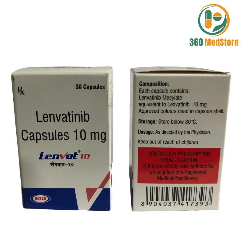 Lenvat - Lenvatinib 10mg 30 Capsules (Lenvima) - Anticancer Medication