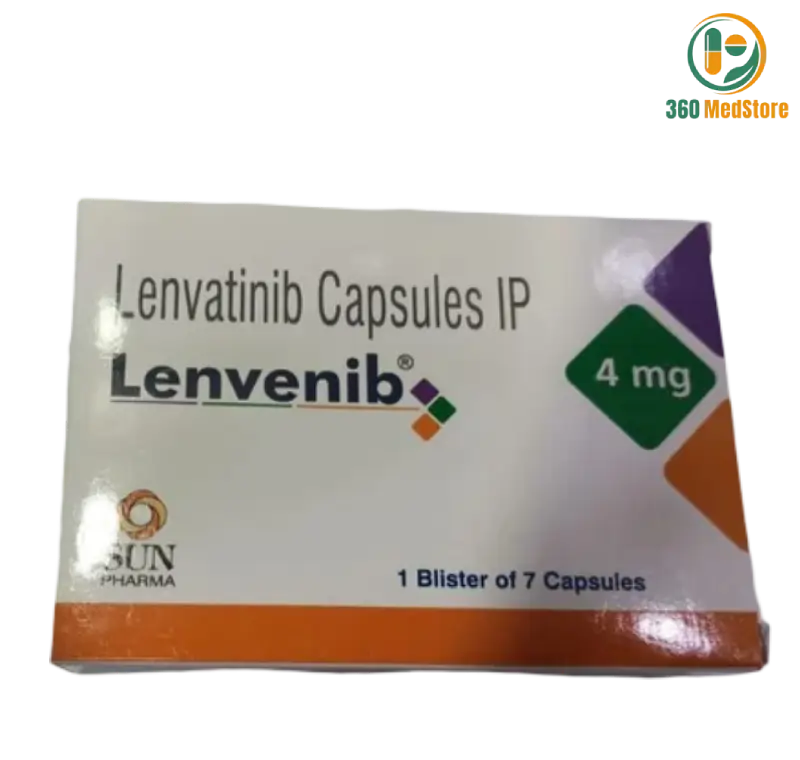 Lenvenib - Lenvatinib 4mg 7 Capsules (Lenvima) - Anticancer Medication