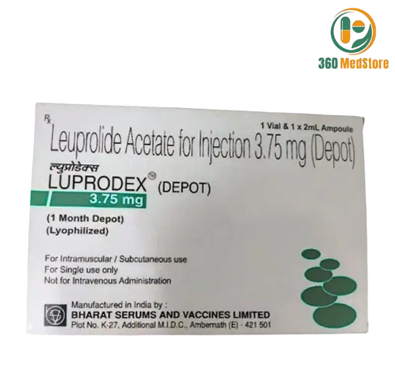 Luprodex - Leuprolide Depot 3.75mg/ 11.25mg/ 22.5mg Injection