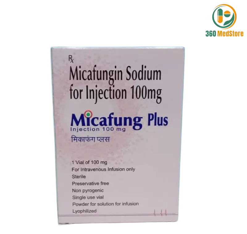 Micafung Plus - Micafungin 100mg Injection (Mycamine) - Antifungal Medication