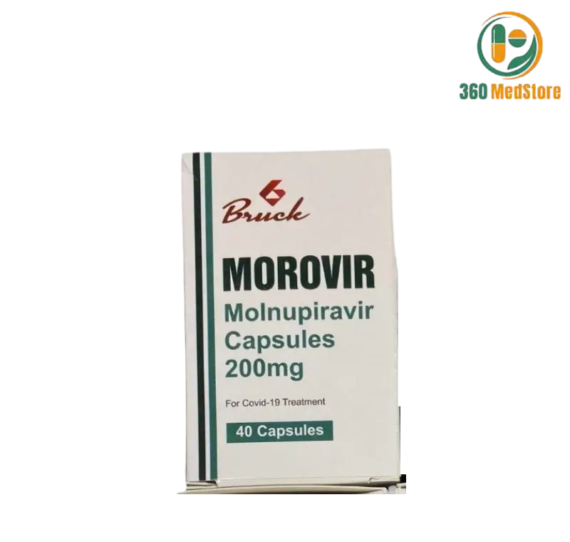 Morovir - Molnupiravir 200mg 40 Capsules (Lagevrio) - Antiviral Medication