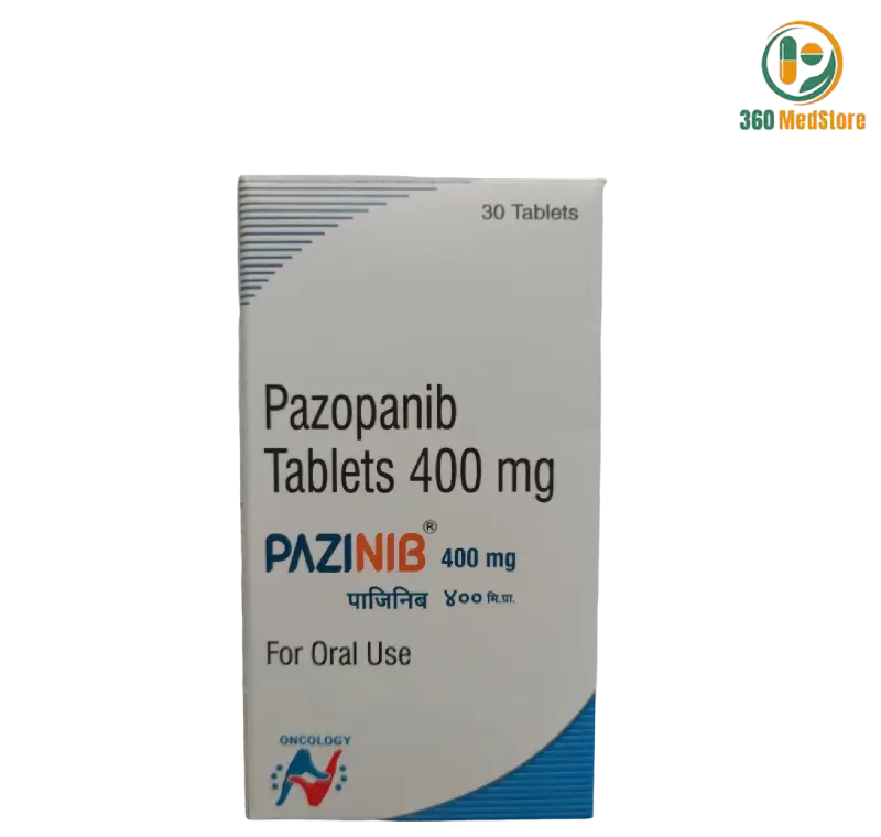 Pazinib - Pazopanib 400mg 30 Tablets (Votrient) - Anticancer Medication