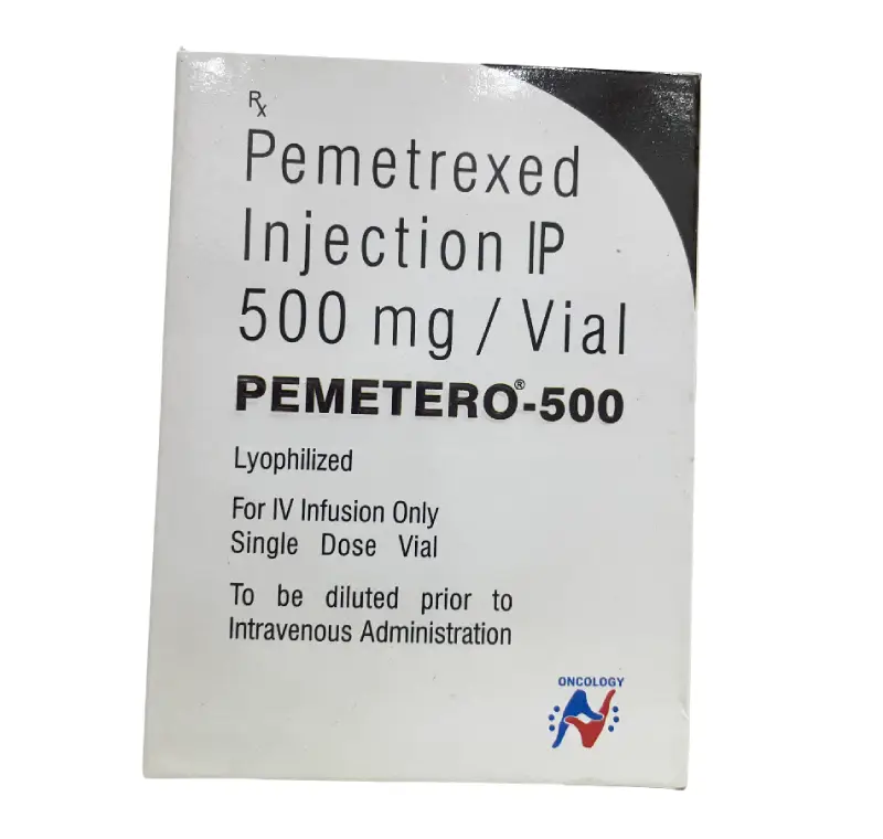 Pemetero - Pemetrexed 500mg Injection (Alimta) - Anticancer Medication