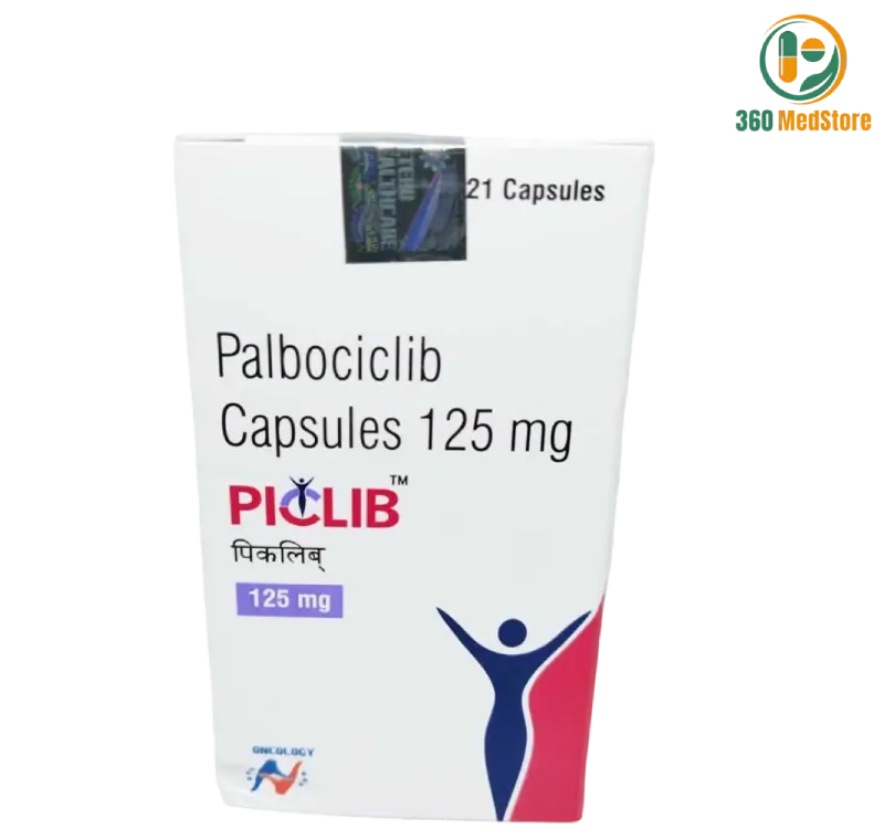 Piclib - Palbociclib 125mg 21 Capsules (Ibrance) - Anticancer Medication