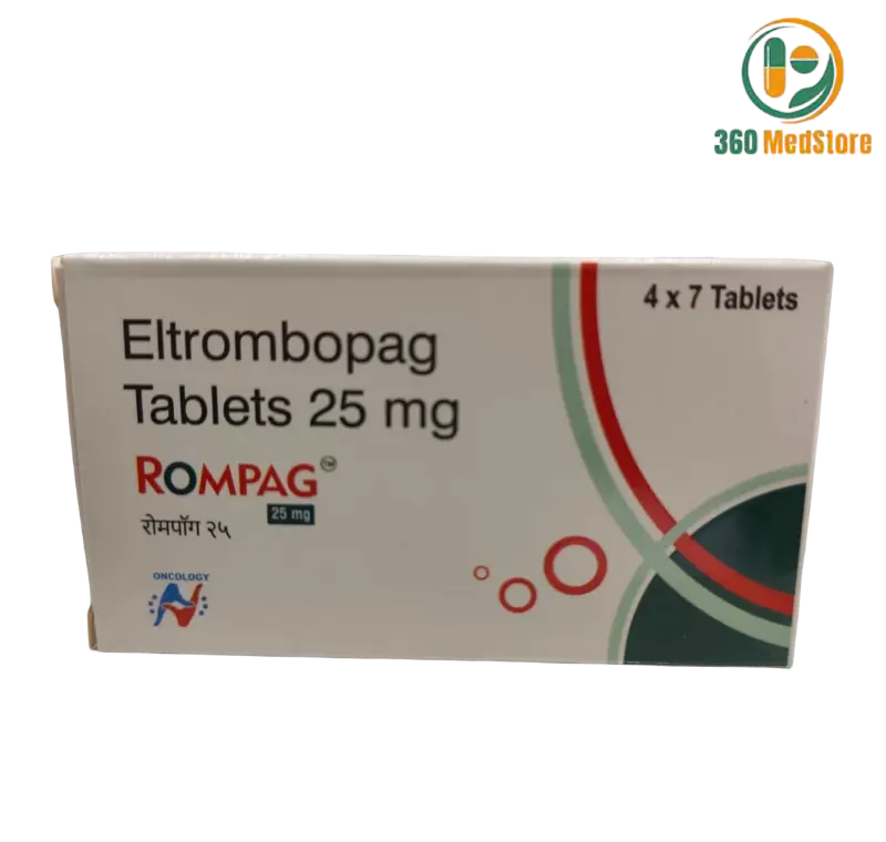 Rompag - Eltrombopag 25mg 28 Tablets (Promacta)