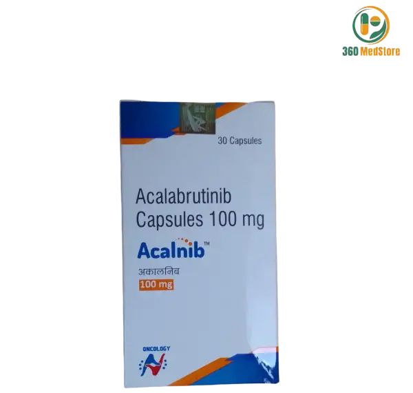 Acalnib - Acalabrutinib 100mg 30 Capsules (Calquence) - Blood Cancer Medication