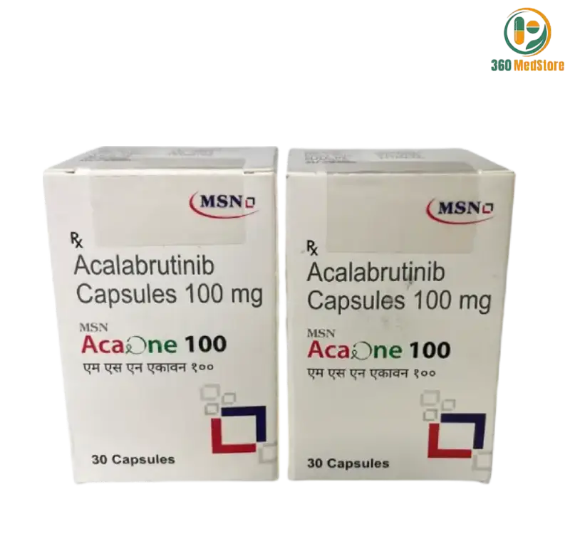Acaone - Acalabrutinib 100mg 30 Capsules (Calquence) - Blood Cancer Medication
