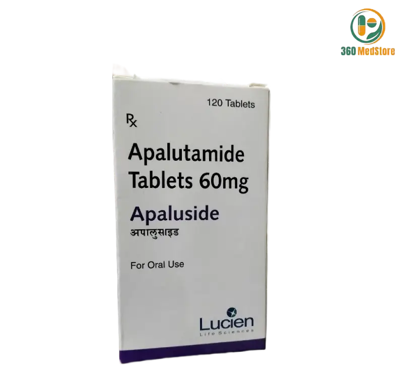 Apaluside - Apalutamide 60 mg 120 Tablets (Erleada) - Generic Prostate Cancer Medication