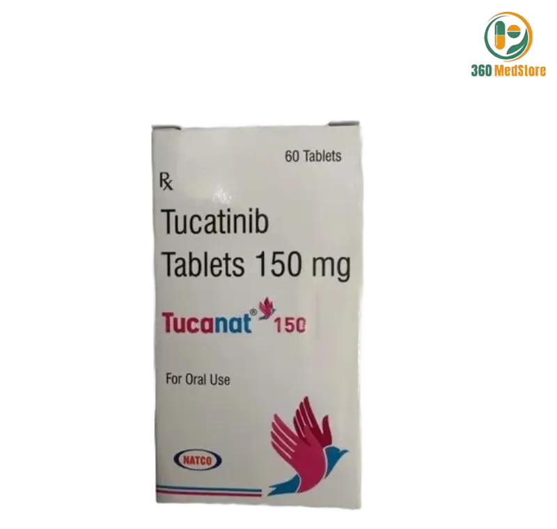 Tucanat - Tucatinib 150mg 60 Tablets (Tukysa) - Generic Anticancer Medication