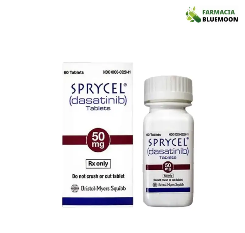 Dasatinibe 50mg (Sprycel) x 60 Comprimidos - Medicamento Genérico para Câncer de sangue