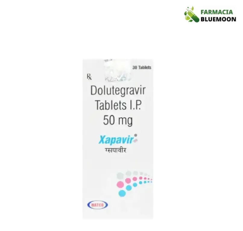 Dolutegravir 50 mg (Xapavir) x 30 Comprimidos - Medicamento Genérico para Infecção por HIV-1