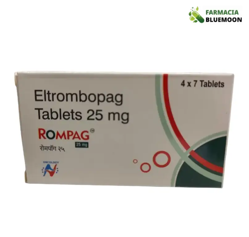 Eltrombopag 25mg (Rompag) x 28 Comprimidos