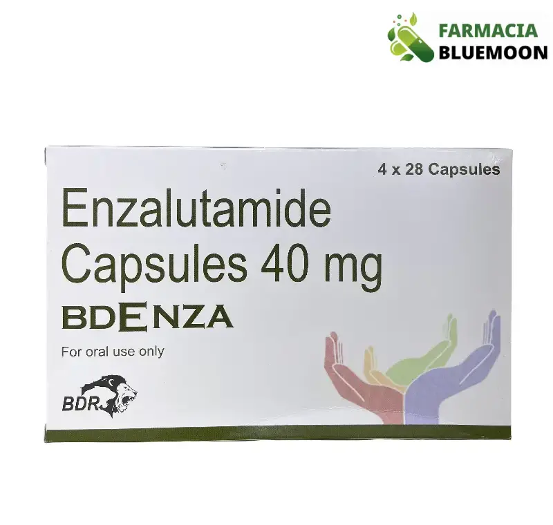 Enzalutamida 40mg (Bdenza) x 112 Cápsulas - Medicamento Genérico para Câncer de Próstata