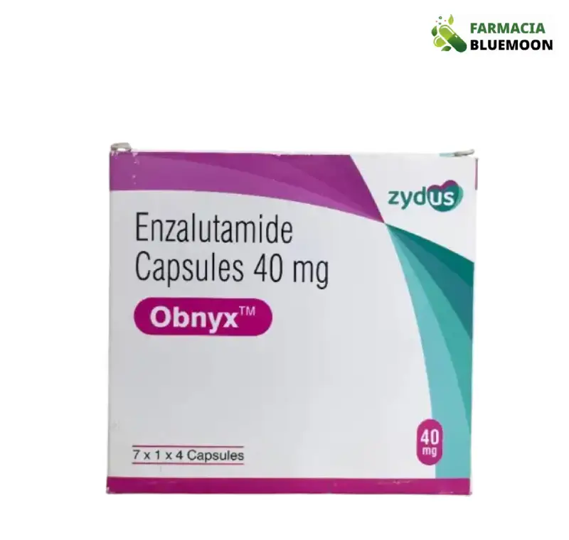 Enzalutamida 40mg (Obnyx) x 28 Cápsulas - Medicamento Genérico para Câncer de próstata