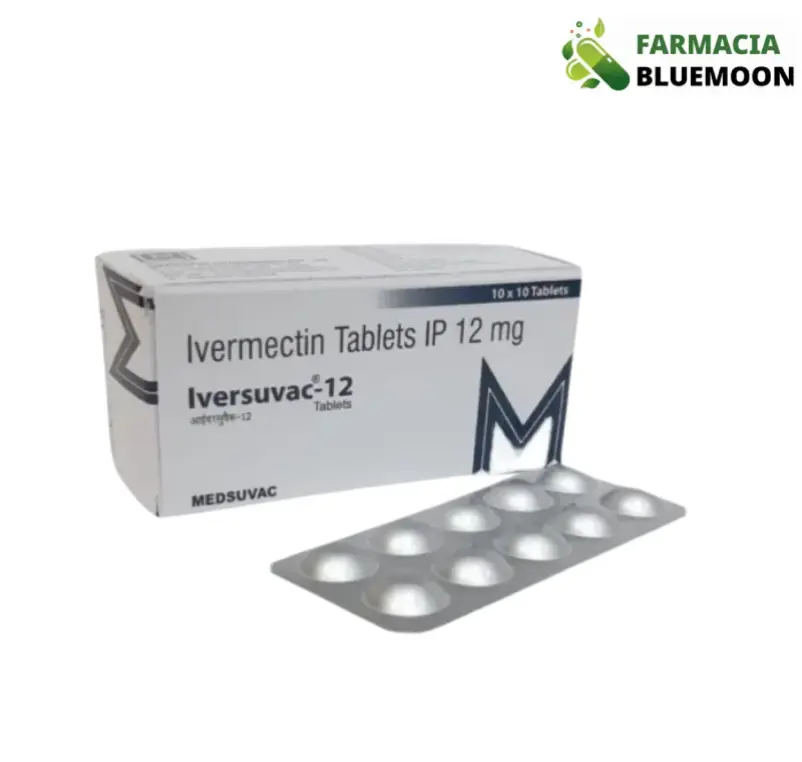 Ivermectina 12mg (Iversuvac) x 10 Comprimidos