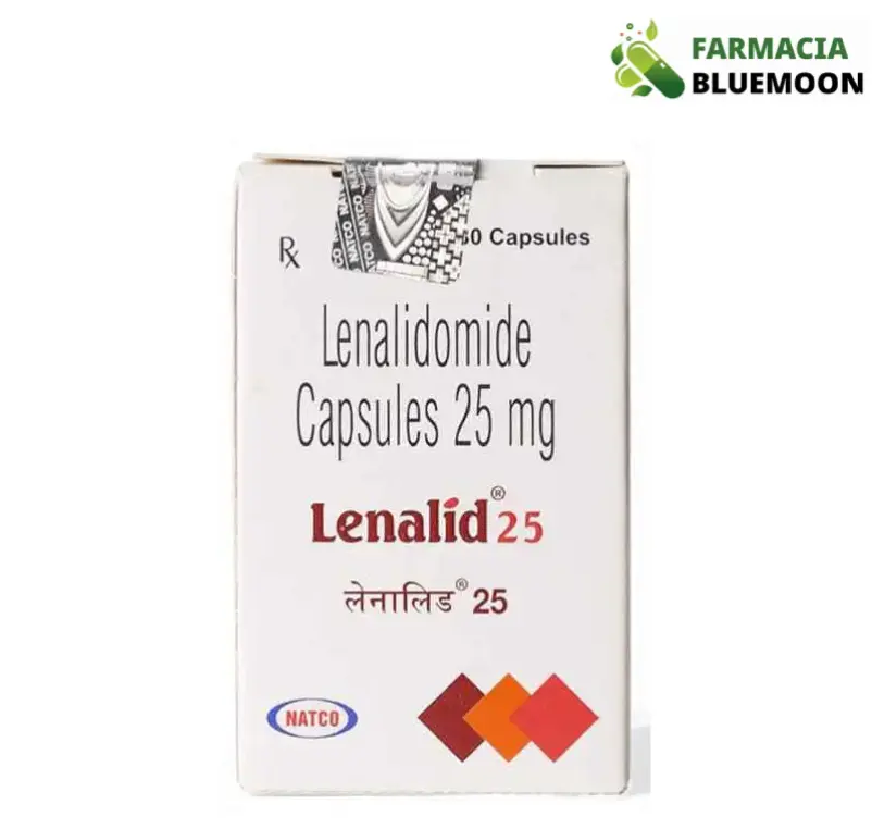 Lenalidomida 25mg (Lenalid) x 30 Cápsulas - Medicamento Genérico para Mieloma múltiplo