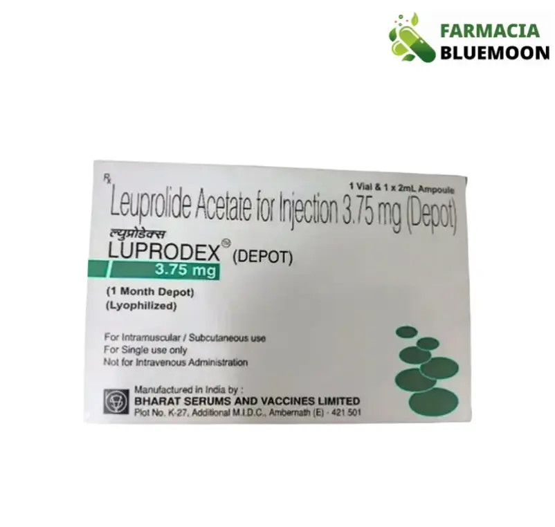 Leuprorrelina 3.75mg (Luprodex) para Injeção