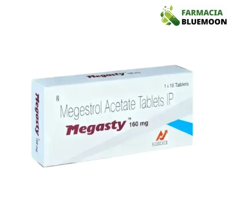 Megestrol 160 mg (Megasty) x 10 Comprimidos