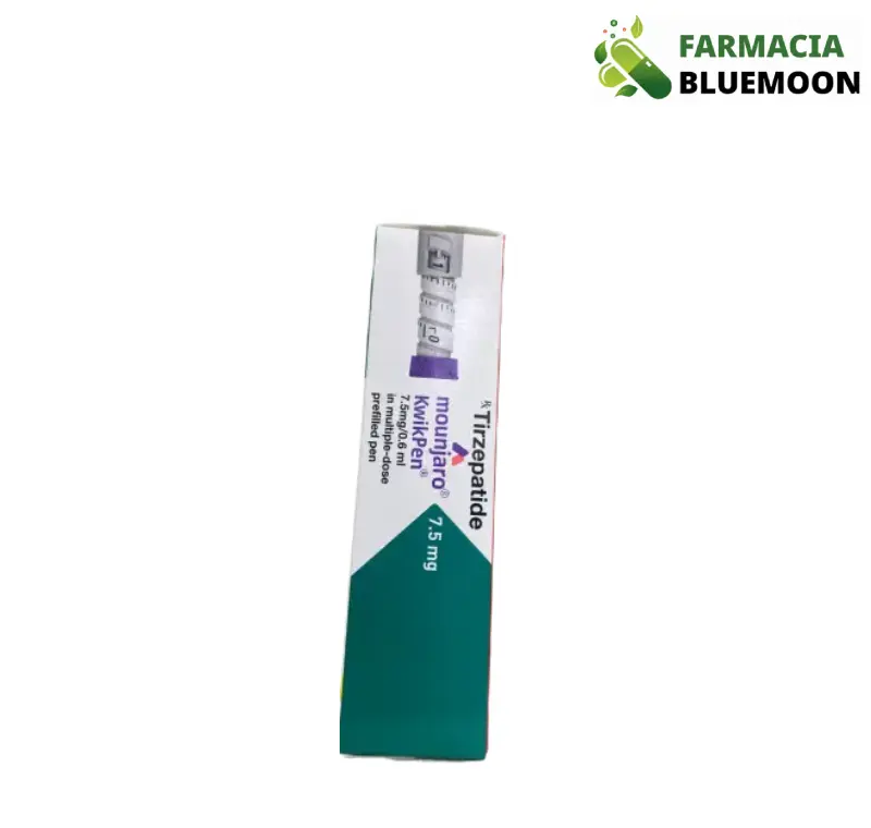 Mounjaro KwikPen (Tirzepatida 7.5 mg) - Medicamento Genérico para Diabetes Tipo 2 e Controle de Peso