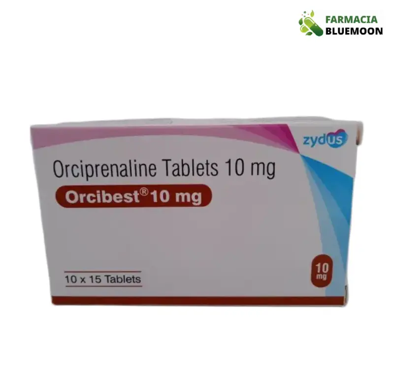 Orciprenalina 10 mg (Orcibest) x 150 Comprimidos