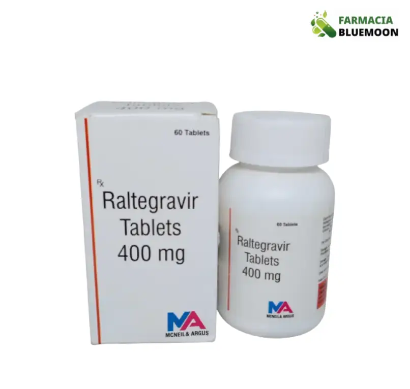 Raltegravir 400mg x 60 Comprimidos - Medicamento Genérico para Infecção por HIV