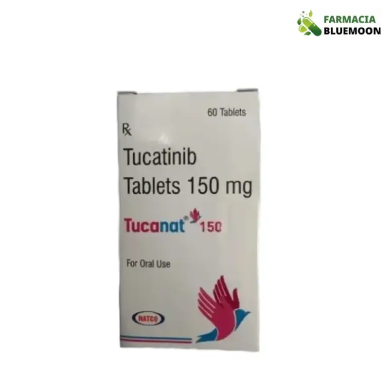 Tucatinibe 150 mg (Tucanat) x 60 Comprimidos - Medicamento Genérico para Câncer de mama HER2-positivo