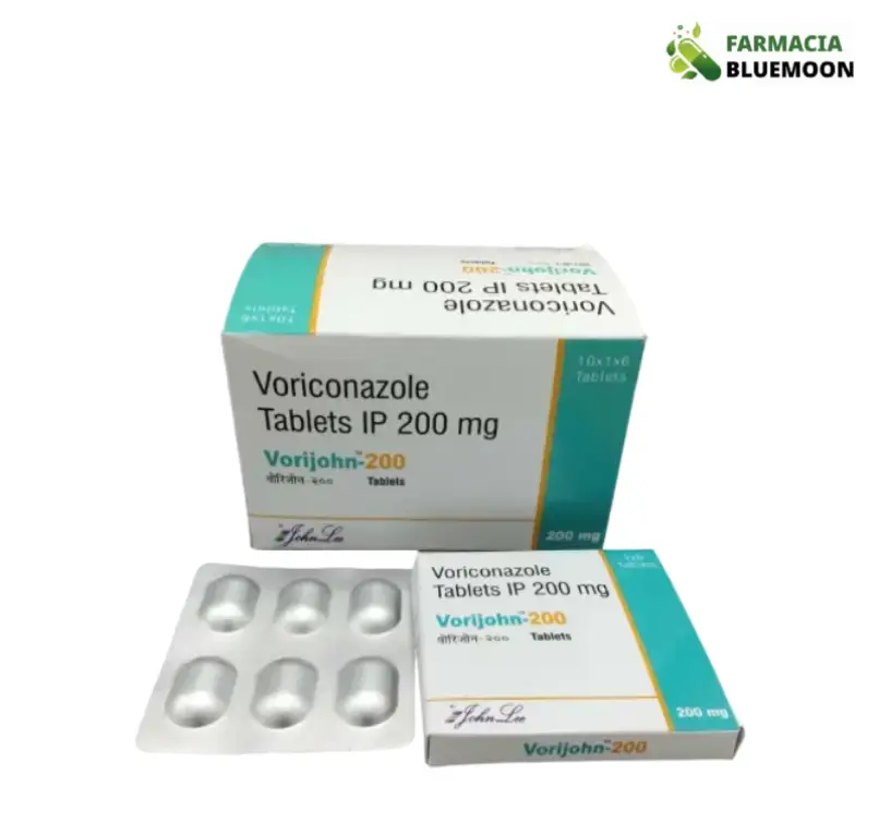 VORICONAZOL 200 Mg Vorijohn X 60 Comprimidos Pre o