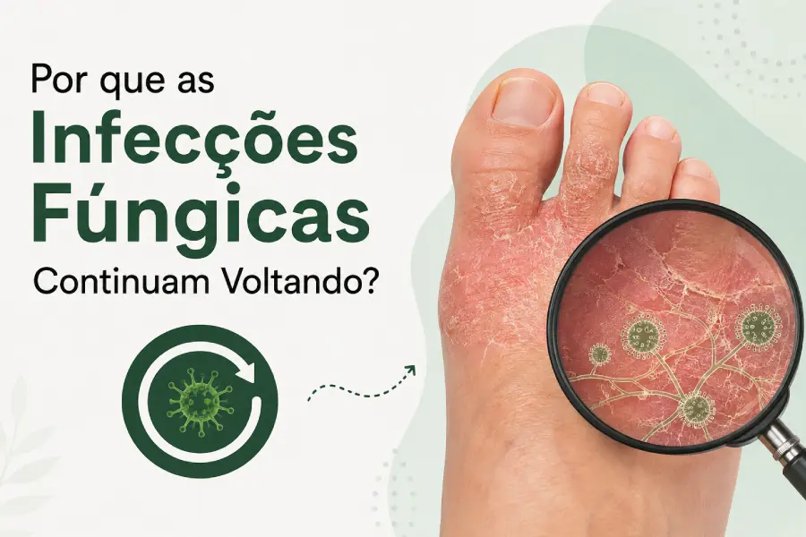 Por que as Infecções Fúngicas Continuam Voltando? Causas, Sinais de Alerta e Dicas de Prevenção
